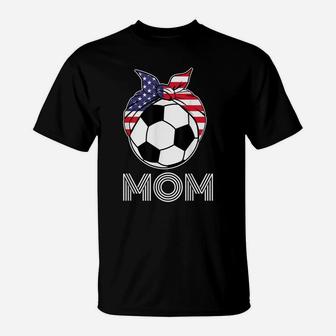 Cool Soccer Mom Jersey For Parents Of Womens Soccer Players T-Shirt | Crazezy