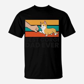 Corgi Owners Corgi Dog Best Corgi Dad Ever Sweatshirt T-Shirt | Crazezy UK