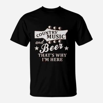 Country Music Beer Summer T-Shirt | Crazezy UK