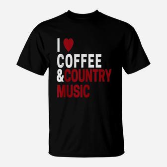 Country Music Lover Gifts I Love Country Music T-Shirt | Crazezy CA
