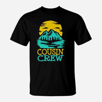 Cousin Crew Lake Summer Vacation Family Gift Souvenir T-Shirt | Crazezy DE