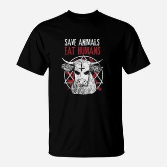 Cow Vegan Animal Lover Gift T-Shirt | Crazezy CA