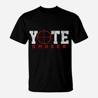 Coyote Smoker Hunter Hunting T-Shirt | Crazezy AU