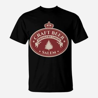 Craft Beer Lovers Salem Oregon T-Shirt | Crazezy