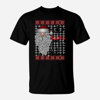 Creepy Santa Claus T-Shirt - Monsterry