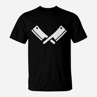 Crossed Butcher T-Shirt | Crazezy