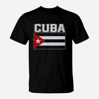 Cuba Cuban Flag T-Shirt | Crazezy