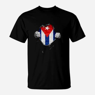 Cuba Flag Proud Cuban T-Shirt | Crazezy