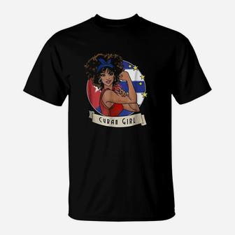 Cuban Girl Strong T-Shirt | Crazezy AU