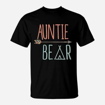 Cute Auntie Bear T-Shirt | Crazezy CA