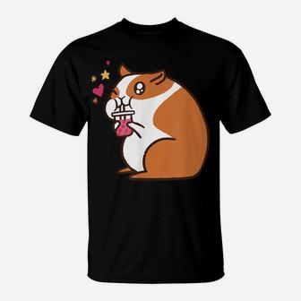 Cute Bubble Tea Hamster Drinks Boba Animals T-Shirt | Crazezy