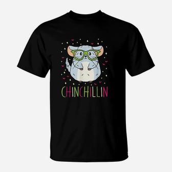 Cute Chinchillin Funny Pet Lover T-Shirt | Crazezy UK