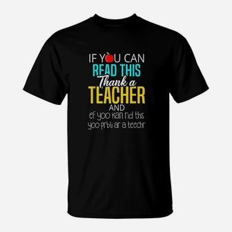 Cute Funny Teacher Appreciation Gift T-Shirt | Crazezy DE