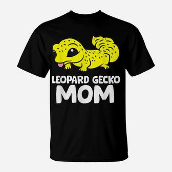Cute Leopard Gecko Mom Reptile Gecko Animal Leopard Gecko T-Shirt | Crazezy DE
