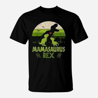 Cute Mamasaurus Rex Gift For Moms In Mother Day Unisex T-Shirt | Crazezy CA