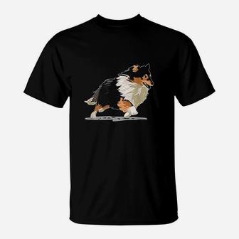 Cute Sheltie Shetland Sheepdog T-Shirt | Crazezy UK