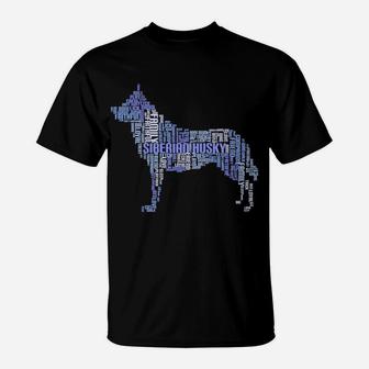 Cute Siberian Husky Dog Puppy Don't Shop, Adopt Sweatshirt T-Shirt | Crazezy AU