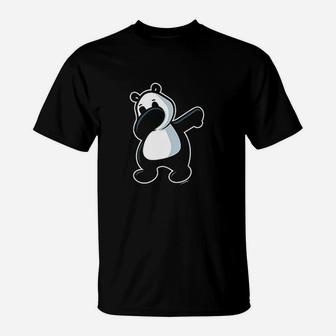 Dabbing Panda Bear T-Shirt | Crazezy