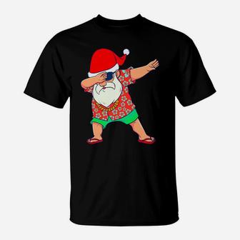 Dabbing Santa, Christmas In July, Summer Xmas Men Kids Boys T-Shirt | Crazezy AU