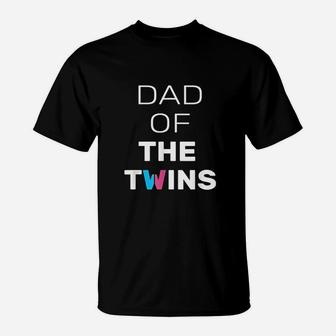 Dad Of The Twins T-Shirt | Crazezy CA