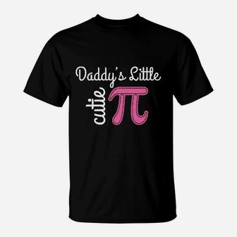 Daddy Little Cutie Pi Day Math T-Shirt | Crazezy