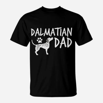 Dalmatian Dad Cute Dog Puppy Pet Animal Lover Gift T-Shirt | Crazezy