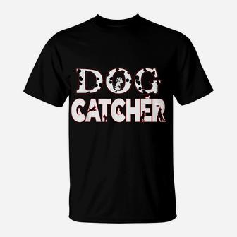 Dalmatian Dog Catcher Costume Family Dog Costume Dad Or Mom T-Shirt | Crazezy UK