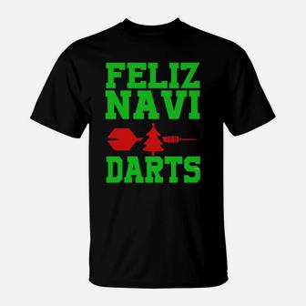 Darts-feliz Navi Darts T-Shirt - Thegiftio UK