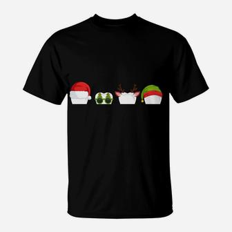 Dentist Christmas, Funny Tooth Dental Gift With Xmas Hats Sweatshirt T-Shirt | Crazezy DE