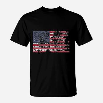 Distressed United States Flag T-Shirt - Thegiftio