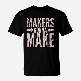Diy Makerspace Builder Inventor Creative T-Shirt - Thegiftio UK