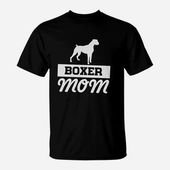Dog Mom Off Shoulder Tops T-Shirt | Crazezy UK