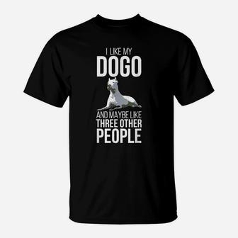 Dogo Argentino Dog Pet Love Rescue Retro Men Women Bark T-Shirt | Crazezy
