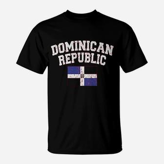 Dominican Republic Flag T-Shirt | Crazezy