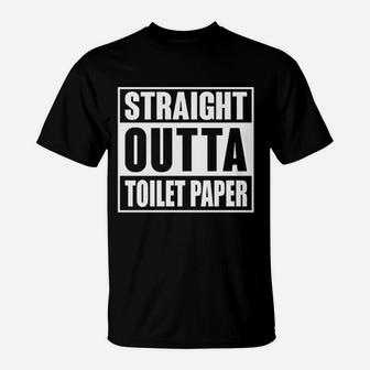 Donkey Straight Outta Toilet Paper T-Shirt | Crazezy