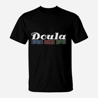 Doula Midwife Birthing T-Shirt | Crazezy