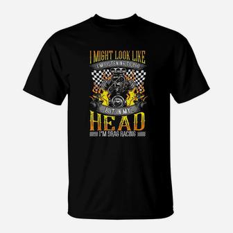 Drag Racing Lover Race T-Shirt | Crazezy