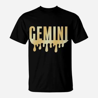 Dripping Gemini T-Shirt | Crazezy AU