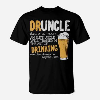 Druncle Hoodie Another Term Uncle Definition Christmas Gift T-Shirt | Crazezy UK