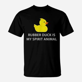 Duck Spirit Animal Funny Duck T-Shirt - Thegiftio UK