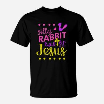 Easter Girls Kids Women Silly Rabbit Easter For Kids T-Shirt - Thegiftio UK