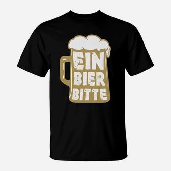Ein Bier Bitte German Festival Men Oktoberfest T-Shirt | Crazezy
