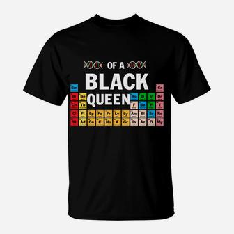 Elements Of A Black Queen Periodic Table Of Elements Melanin Sweatshirt T-Shirt | Crazezy DE