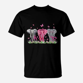 Elephants And Butterflies T-Shirt | Crazezy AU