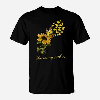 Elephants You Are My Sunshine T-Shirt - Monsterry