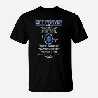 Emt Emt Prayer Emt For Men T-Shirt | Crazezy UK
