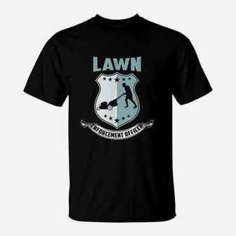 Enforcement Officer Lawn T-Shirt | Crazezy CA