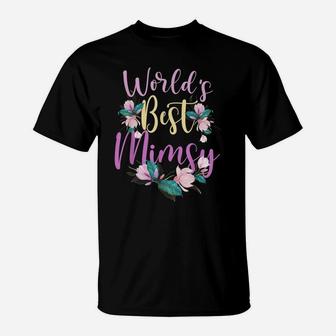 Family World's Best Mimsy Tee Funny Mimsy Ever Gift T-Shirt | Crazezy DE