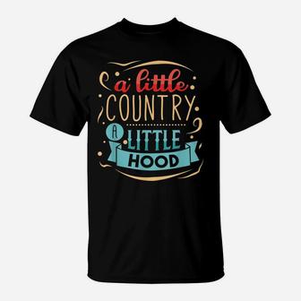 Farmer Shirt Little Country Little Hood Southern T-Shirt | Crazezy