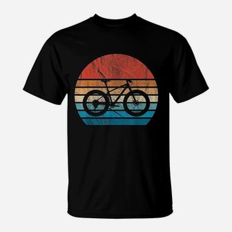 Fat Bike Retro Sunset Bike Fat Bike Fat Tire T-Shirt - Thegiftio UK